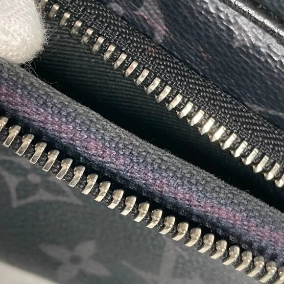 LOUIS VUITTON M30755 MonogramEclipse Outdoor Pochette Bag Crossbody Pochette... - Picture 4 of 15